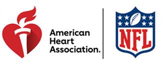 NFL / AHA logos
