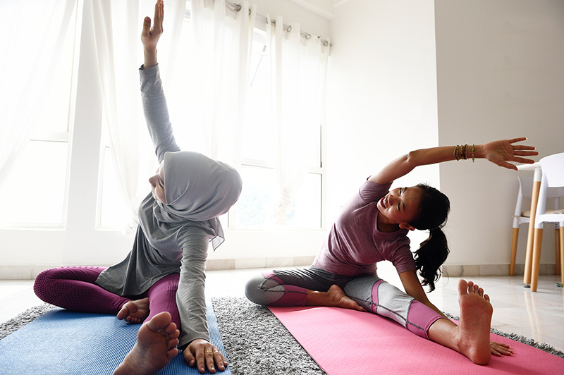 Including yoga in regular fitness routine enhances cardiovascular