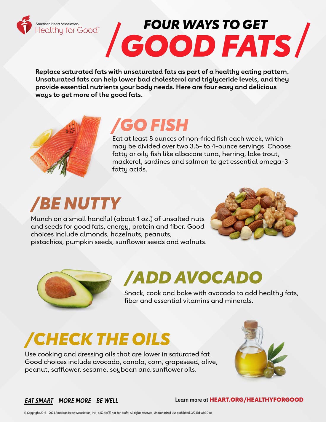 Good sources of fat