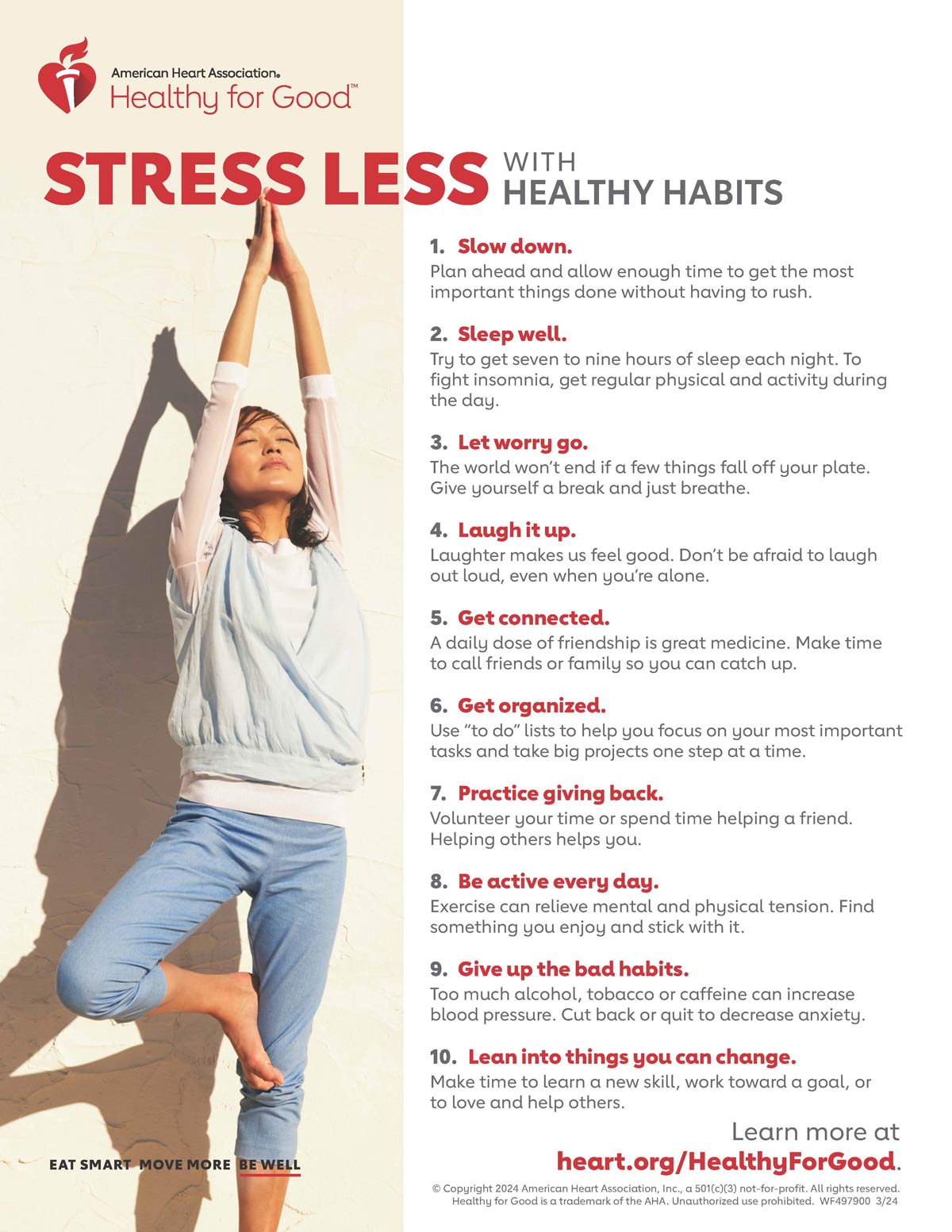 Fight Stress Infographic 