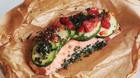 Salmon en Papillote