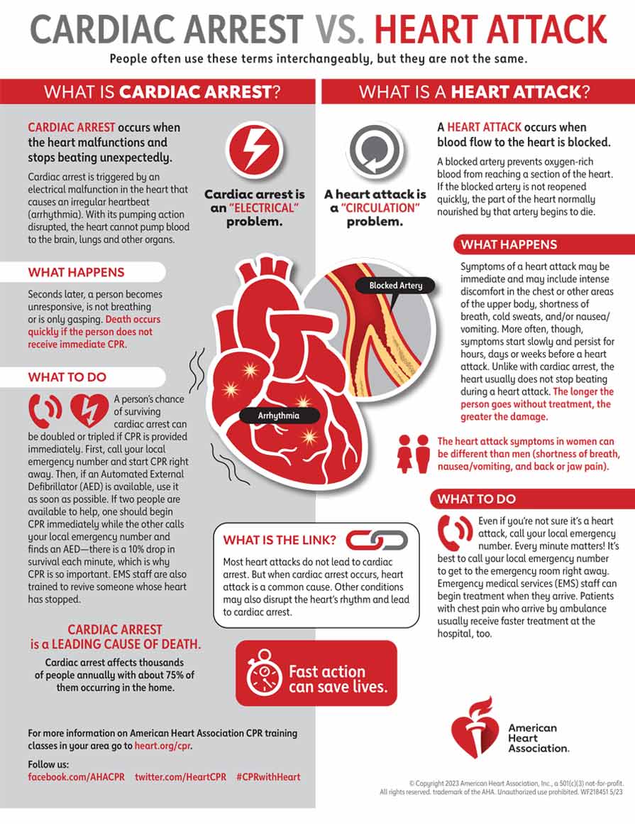 Expert explains heart attack, heart failure, and sudden cardiac arrest - UT  Physicians