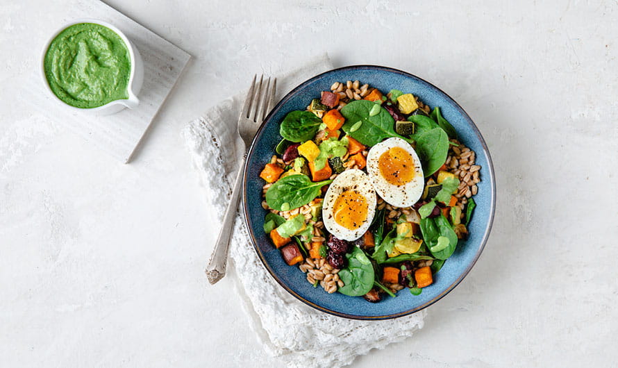 Roasted Vegetable Grain Bowl | American Heart Association