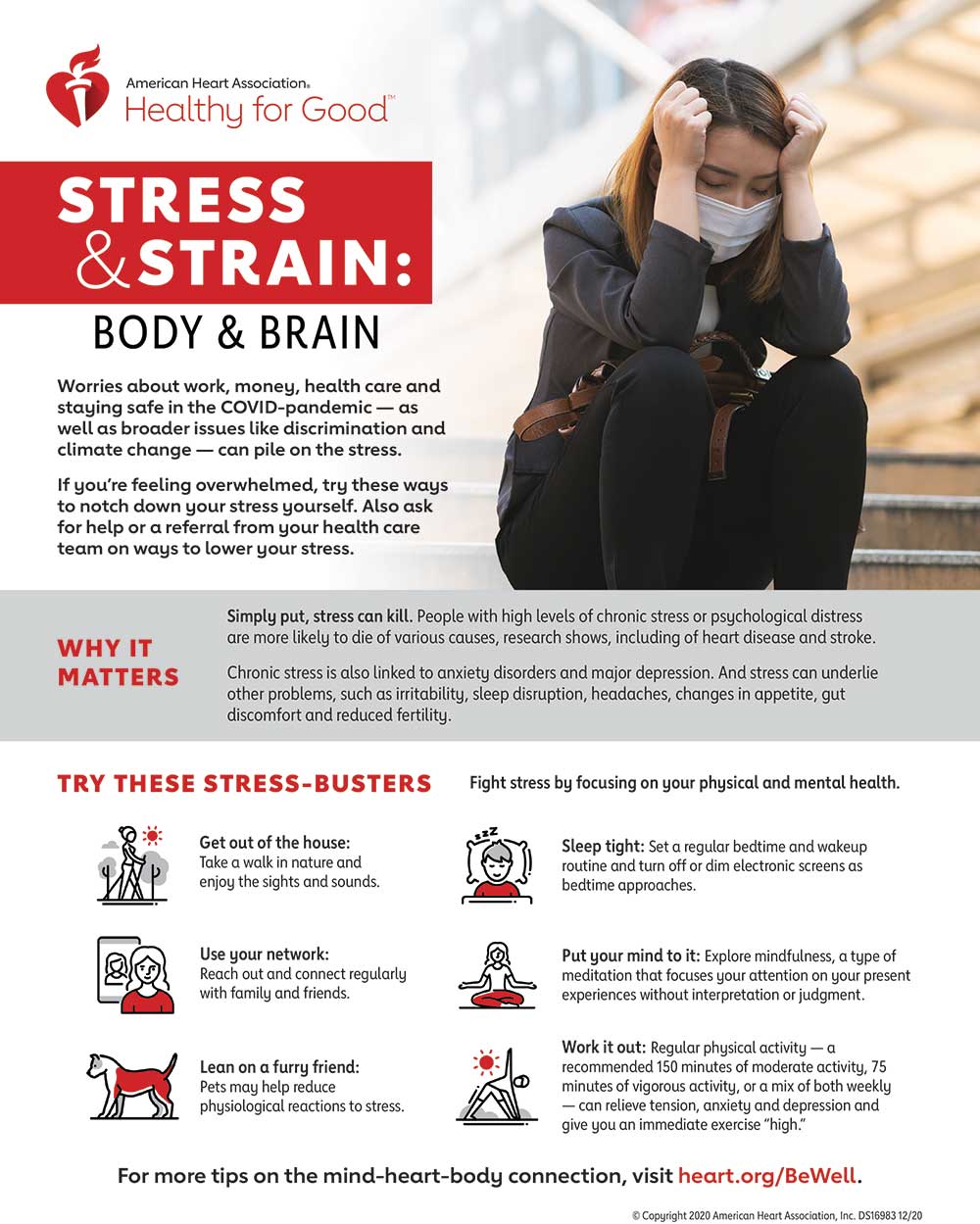 Stress Management  American Heart Association