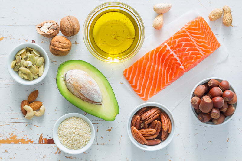 Lower cholesterol with heart-healthy fats
