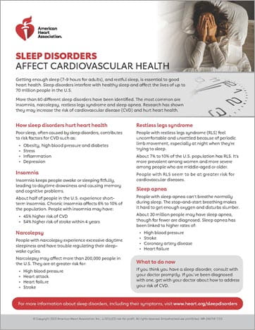 Sleep Apnea and Heart Health