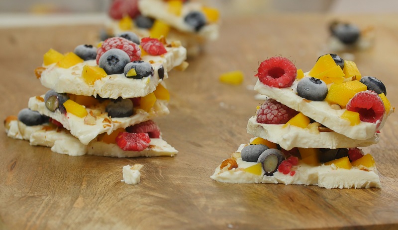 Frozen Yogurt Bark (Photo courtesy of American Heart Association)