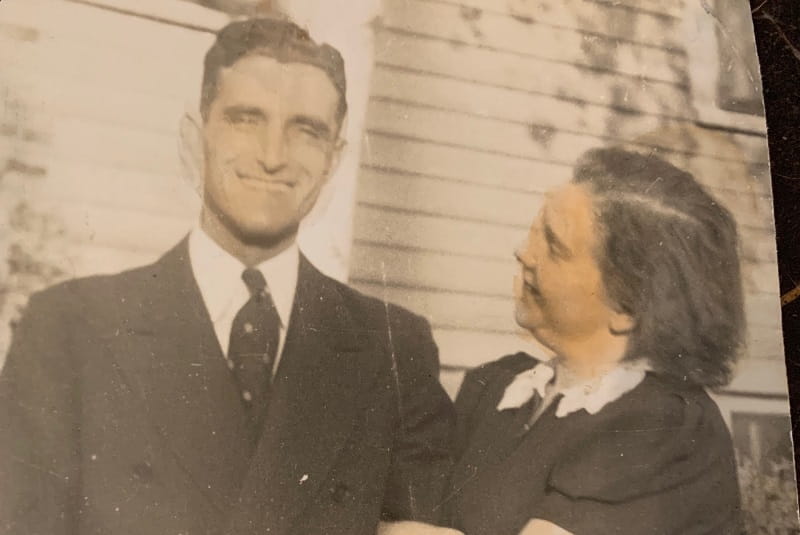 Robert Harrington's grandparents, Arthur 'Gramps' Gatti and 'Nana' Gatti. (Photo courtesy of Robert Harrington)