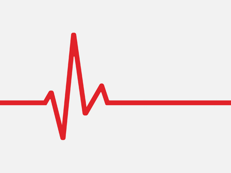Normal resting heart rate appears to vary widely from person to person