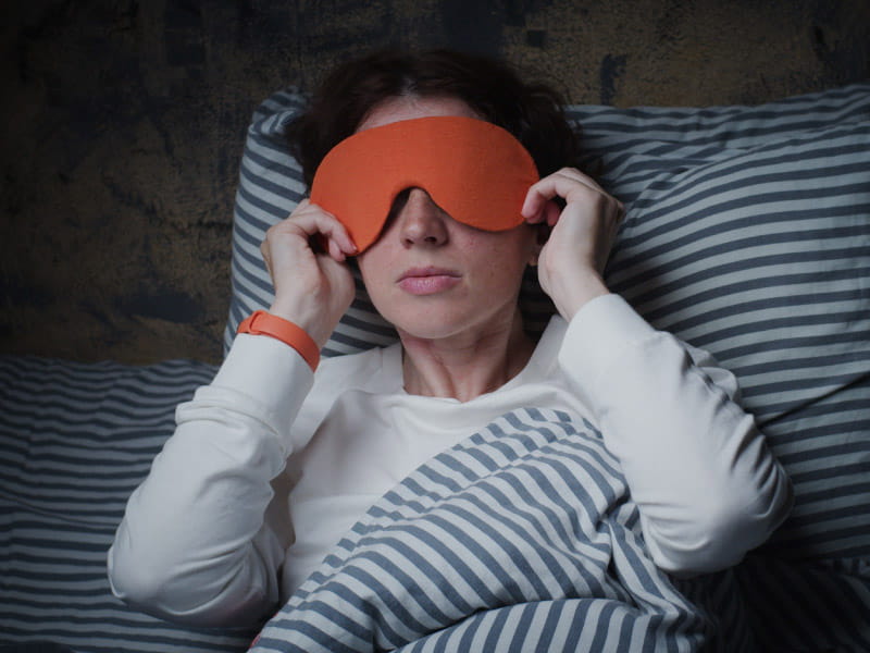 Woman Wearing A Blindfold High-Res Stock Photo - Getty Images