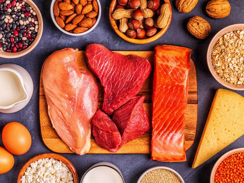 Eating a wide variety of proteins may lower risk for high blood ...