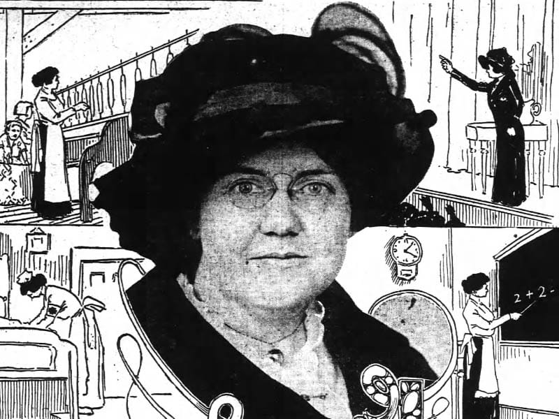 Jessamyn Whitney was published in the 1914 edition of the Atlanta Constitution.  (via newspaper.com)