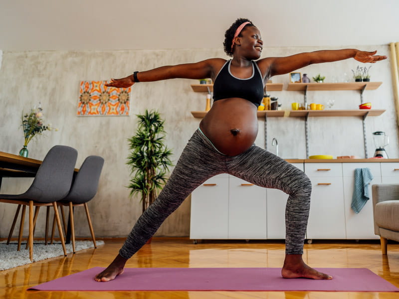 Prenatal yoga may help ease stress