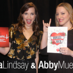 Kara Lindsey (left) and Abby Mueller (right) appeared in the Carole King biopic "Beautiful," as well as many other Broadway hits. Here, they show how beautiful they think nurses are. 