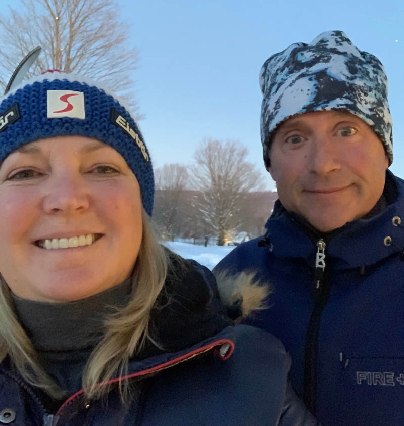 Michael Loughran (right) and his wife, Jill. (Photo courtesy of the Loughran family)