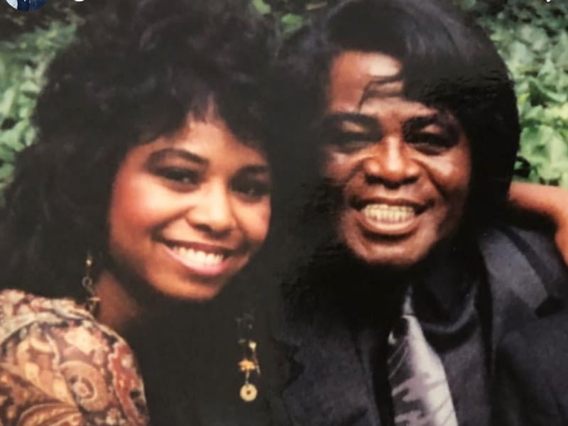 Congestive heart failure survivor Deanna Brown-Thomas with her father, the legendary "Godfather of Soul" James Brown. (Photo courtesy of Deanna Brown-Thomas)