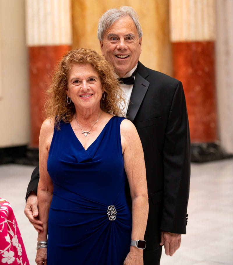 Barbara Bassin (left) and her husband, Dr. Stan Appelbaum. (Photo courtesy of Chloe Bovia)