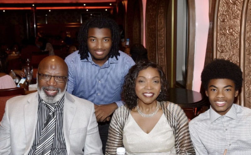 The Stokes family in 2022, from left: Preston, PJoshua, Cheryl and Jaylen. (Photo courtesy of Cheryl Stokes)