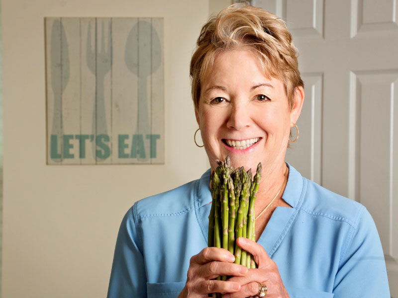 Cathy Brophy survived a hemorrhagic stroke and ischemic stroke that occurred at the same time. (Photo by Deborah Young Photography)