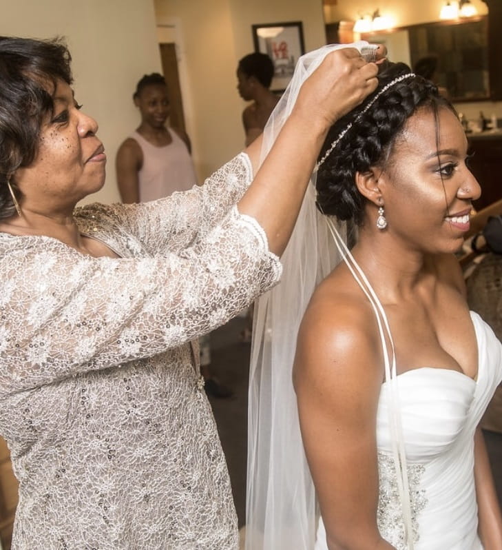 Alanna Gardner (right) with mother, Yolanda.