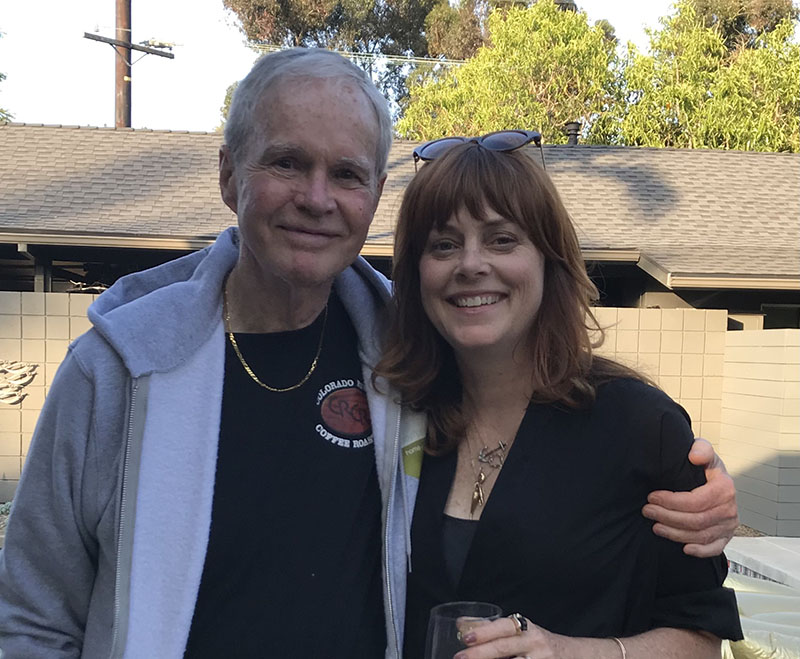 Bob Parker (left) and his daughter, Jennifer Parker-Stanton. (Photo courtesy of Bob Parker)