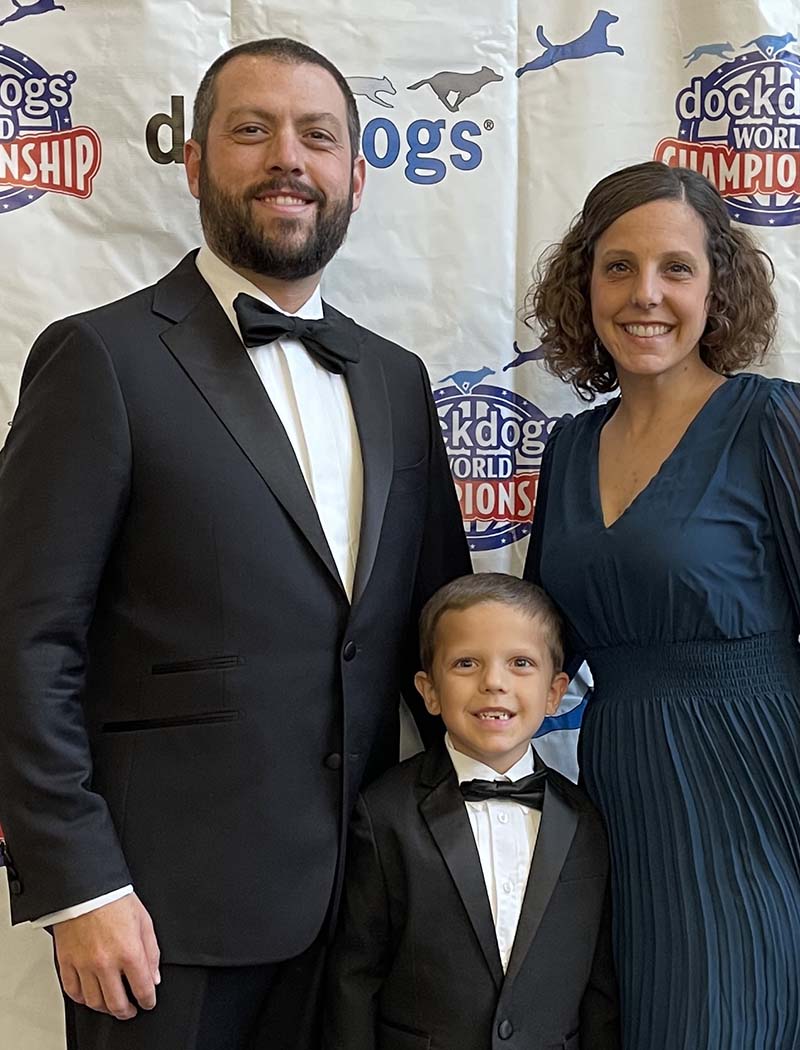 Ashley Hammontree (right) with her husband, Ryan, and son, Elijah. (Photo courtesy of Ashley Hammontree)