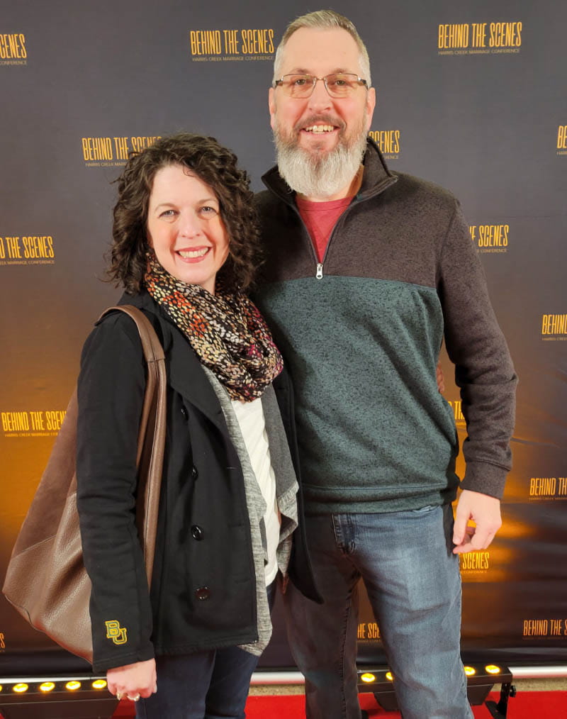 Tami Nutt (left) with her husband, Scott. (Photo courtesy of Tami Nutt)