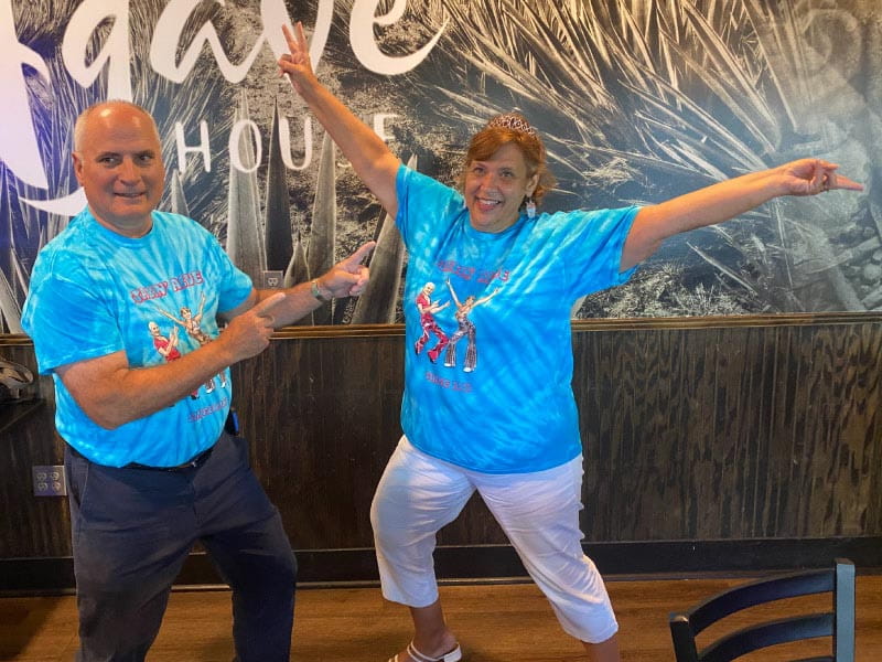 Regina Allemand (right) and her husband, Norbert. When Norbert found Regina unresponsive, he called 911 and began CPR. (Photo courtesy of Regina Allemand)