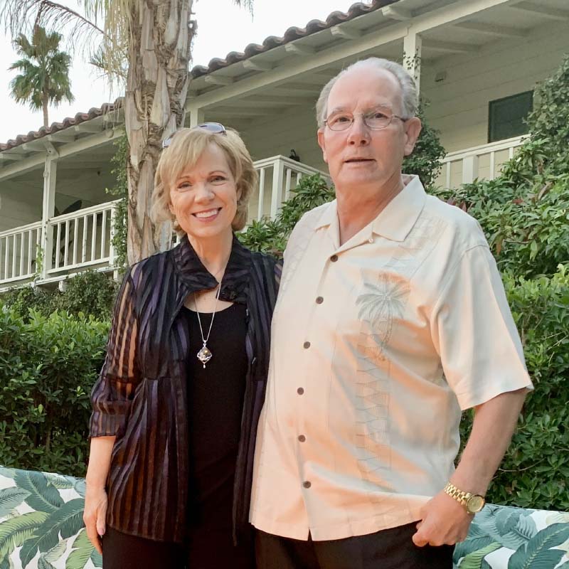 George Richards (right) and his wife, Carol. (Photo courtesy of George Richards)