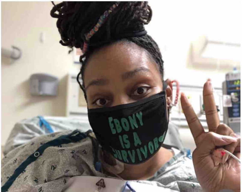 Ebony Smith-Thomas received her new heart in August of 2020. (Photo courtesy of Ebony Smith-Thomas)