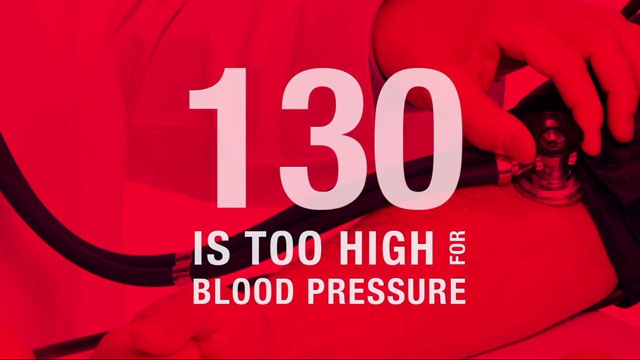 what level is considered high blood pressure