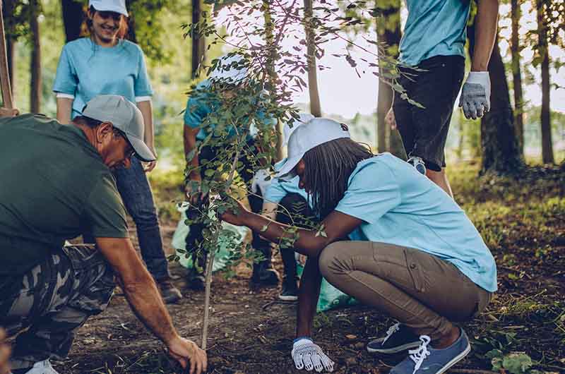 Volunteering is a health practice