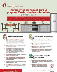 Ingredientes esenciales para la preparación de comidas saludables para el corazón