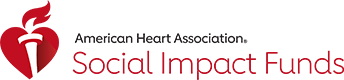 American Heart Association Social Impact Funds logo American Heart Association Social Impact Funds logo