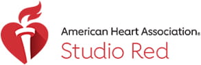 American Heart Association Studio Red logo