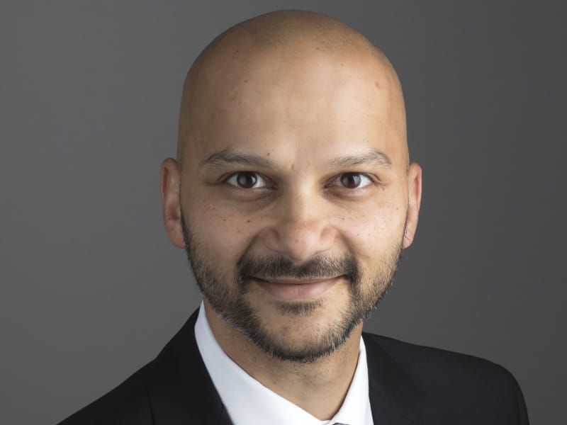 Dr. Dhruv Kazi (Photo courtesy of James Dwyer, BIDMC Multimedia Technical Services)s