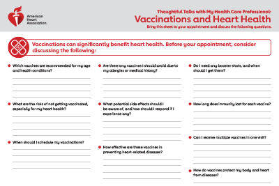 Vaccine discussion guide