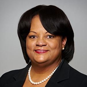 Head shot of Regina Benjamin, MD, MBA